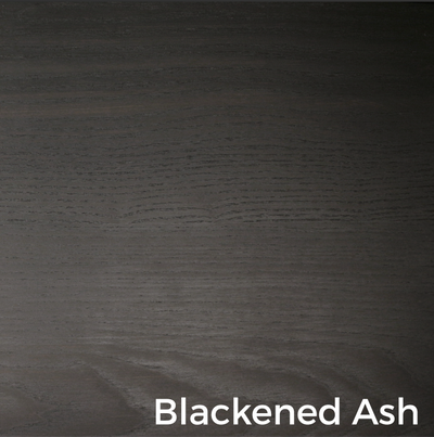 Hardwood & Steel Table - Midtown - Blackened Ash